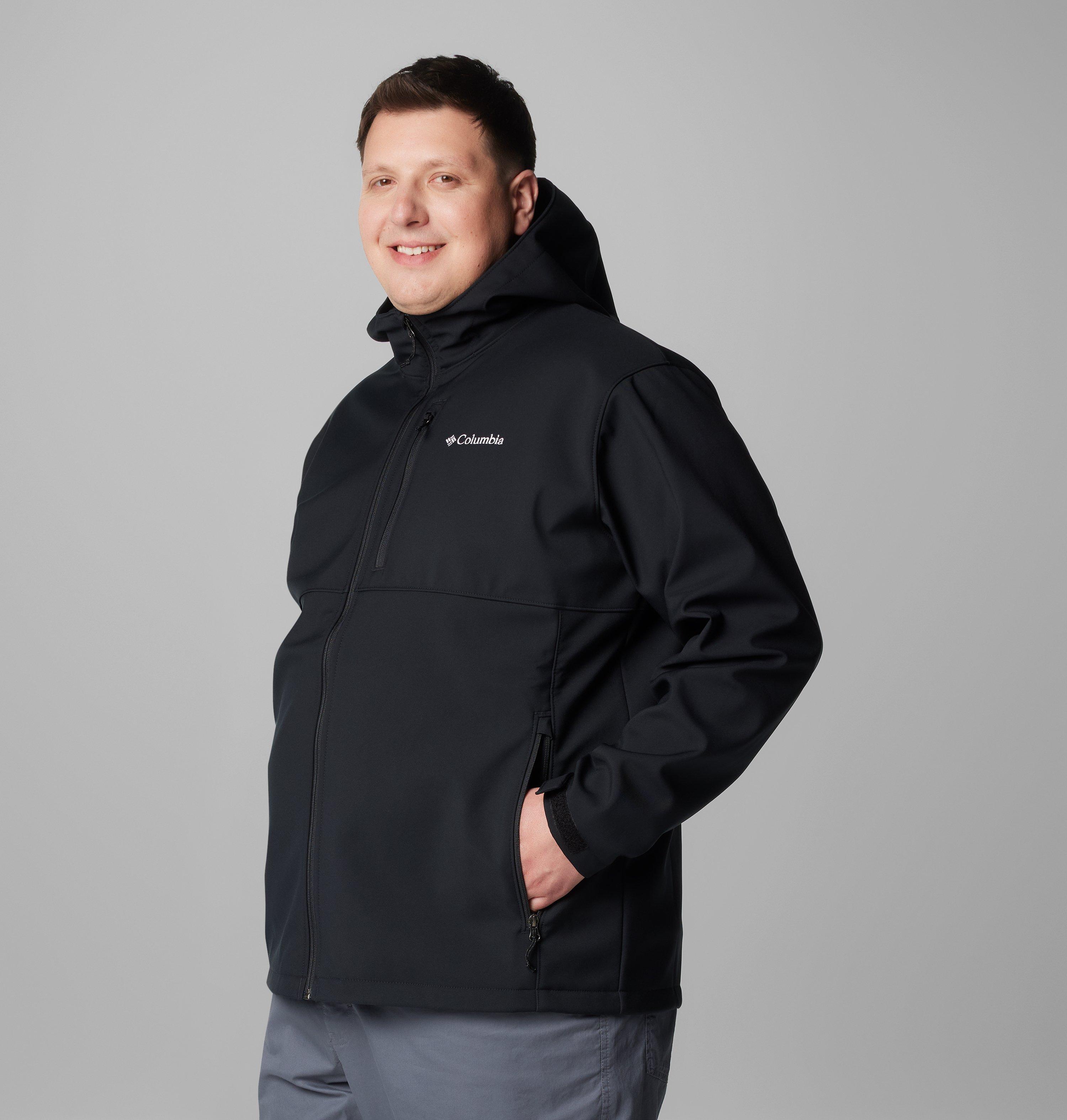 Men's Ascender II Hooded Softshell Jacket - Big | 010 | 1X 4