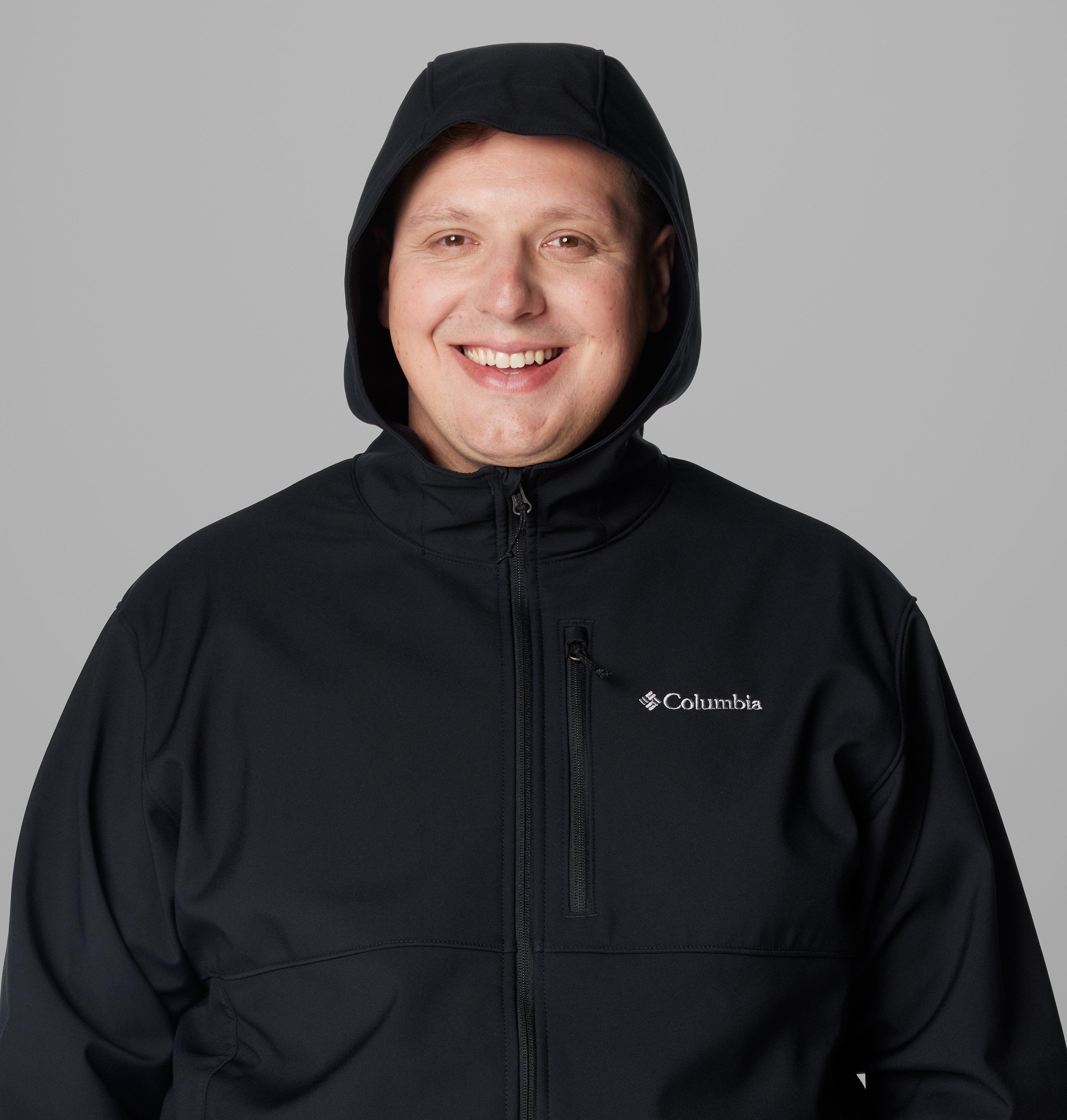 Men's Ascender II Hooded Softshell Jacket - Big | 010 | 1X 5