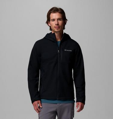 Veste de Randonnée Softshell à Capuche Ascender II Homme, Color: Black, image 1