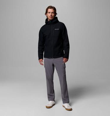 Veste de Randonnée Softshell à Capuche Ascender II Homme, Color: Black, image 2