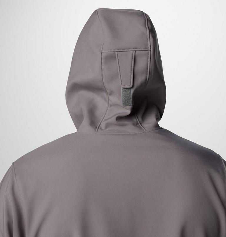 Ascender II Softshell Wanderjacke mit Kapuze für Männer, Color: City Grey, image 6