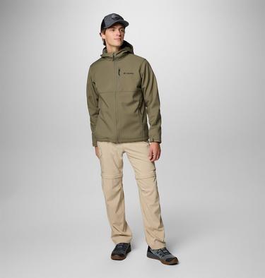 Veste de Randonnée Softshell à Capuche Ascender II Homme, Color: Stone Green, image 3