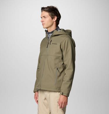 Veste de Randonnée Softshell à Capuche Ascender II Homme, Color: Stone Green, image 4