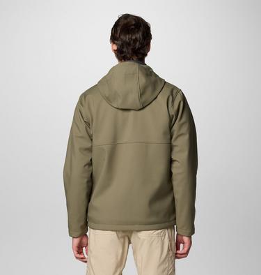 Veste de Randonnée Softshell à Capuche Ascender II Homme, Color: Stone Green, image 2