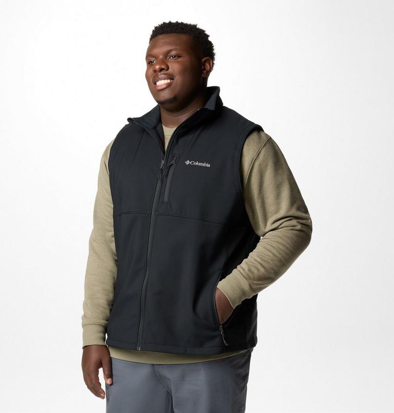 Chaleco softshell de senderismo Ascender II para hombre - Talla grande, Color: Black, image 4
