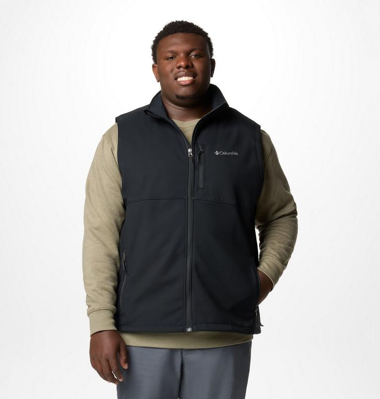 Chaleco softshell de senderismo Ascender II para hombre - Talla grande, Color: Black, image 1