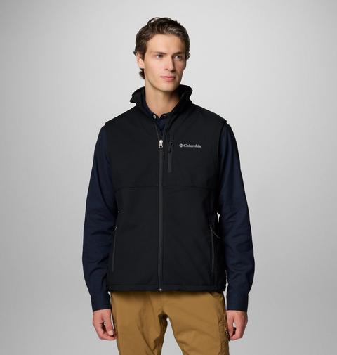 Мужской жилет Columbia Ascender II Softshell Vest - Tall, цвет: Чёрный