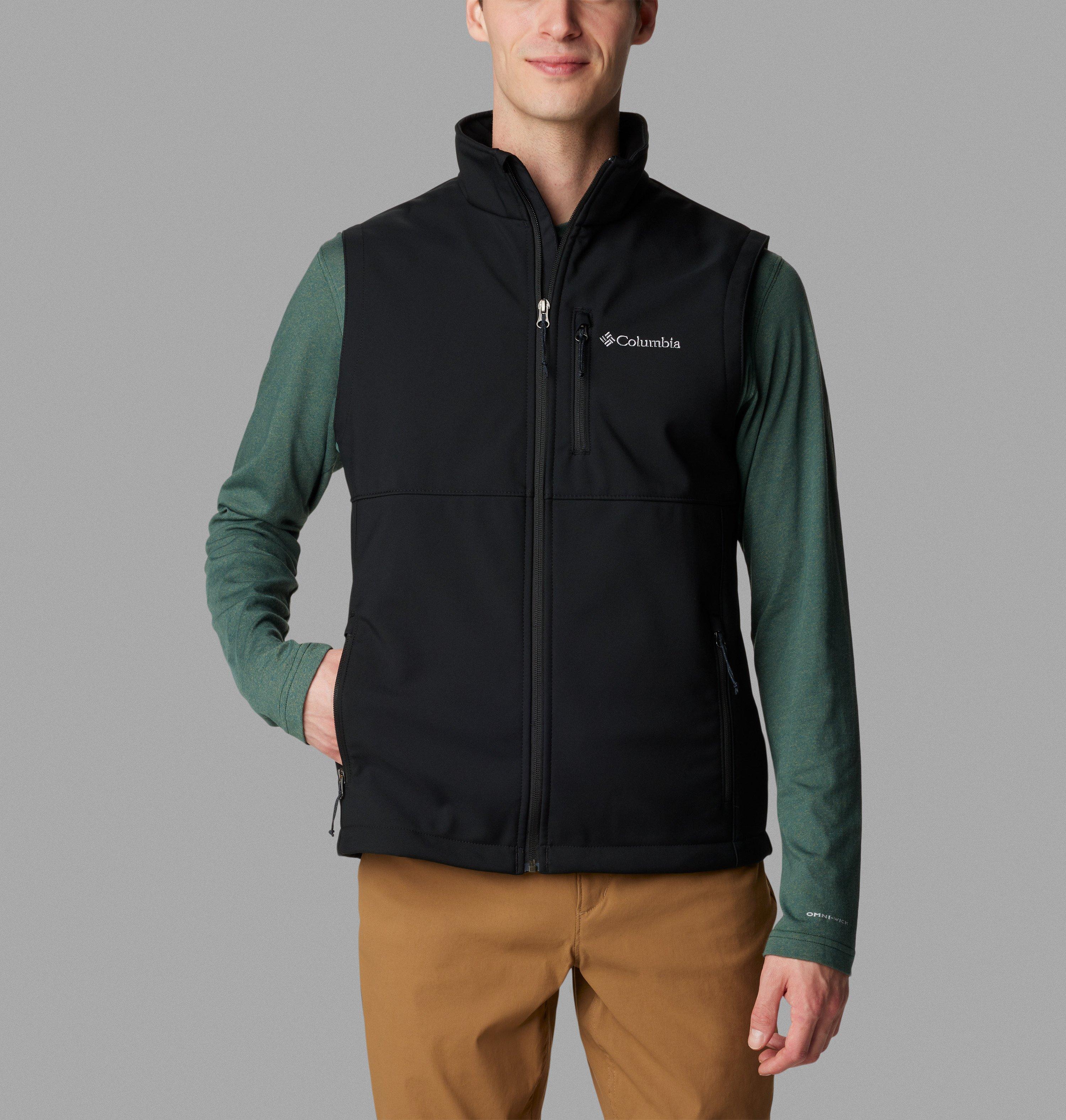 Columbia Sportswear Men's Black Columbia - Ascender™ Ii Softshell Hiking Gilet - Medium
