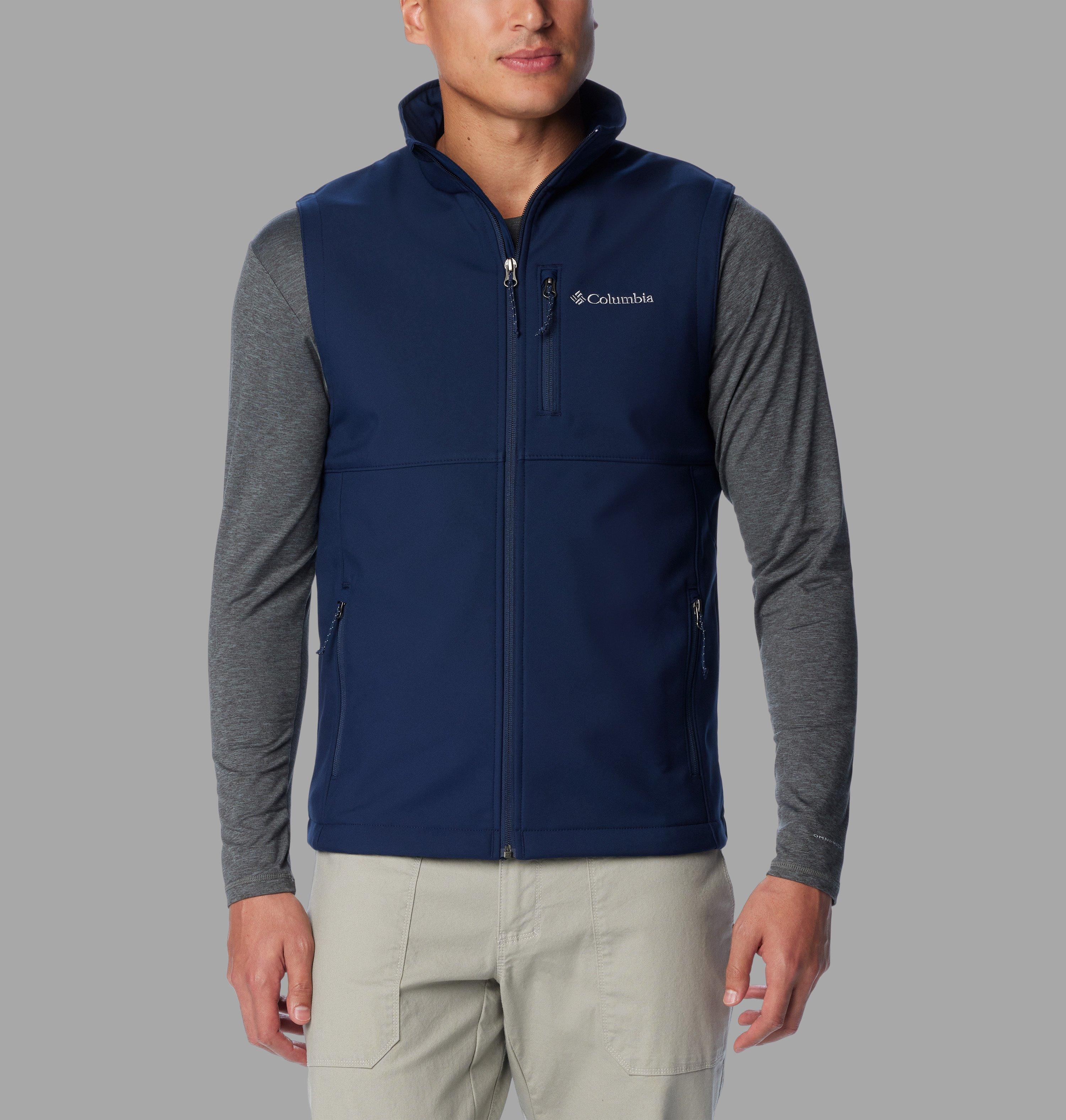 Columbia Sportswear Men's Blue Columbia - Ascender™ Ii Softshell Hiking Gilet - Collegiate Navy Xxl