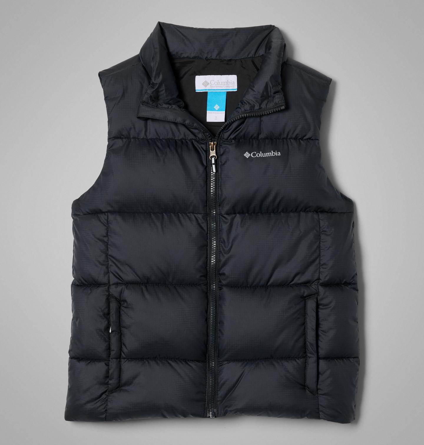 Детский жилет Columbia Puffect Vest, цвет: Чёрный — фото 1