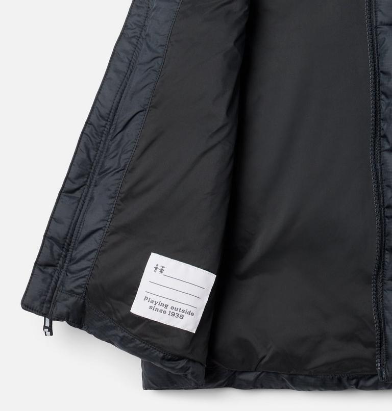 Youth Puffect Puffer Vest, Color: Black, image 3