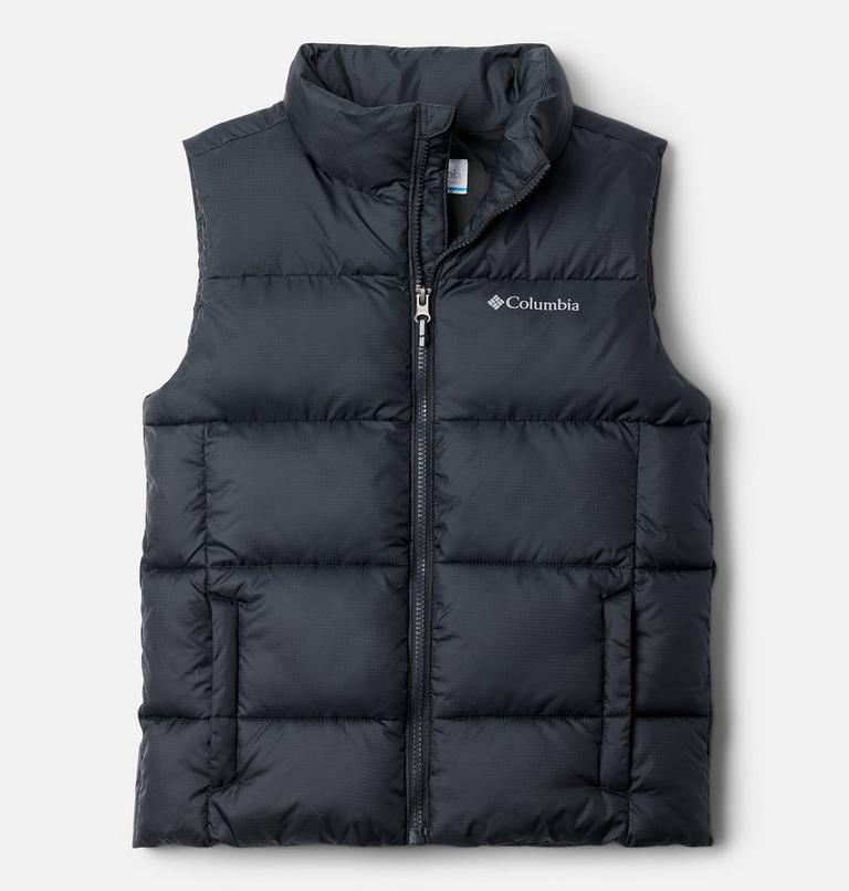 Youth Puffect Puffer Vest, Color: Black, image 1