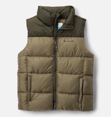 Doudoune Sans Manches Puffect Junior, Color: Stone Green, Greenscape, image 4