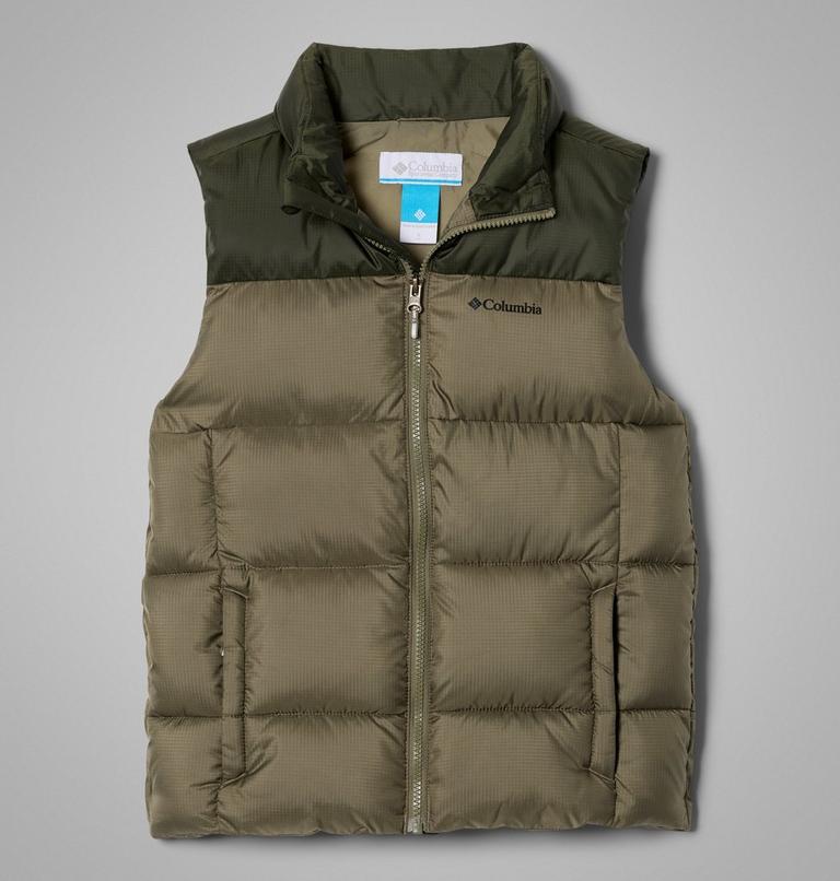 Doudoune Sans Manches Puffect Junior, Color: Stone Green, Greenscape, image 1