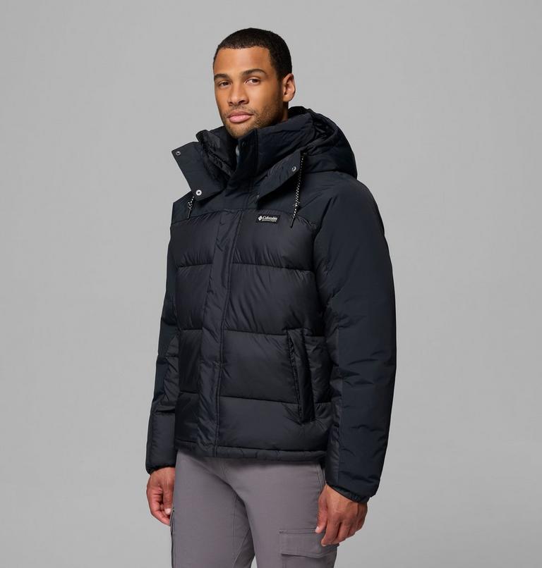 Men's Snowqualmie II Puffer Jacket, Color: Black, image 3