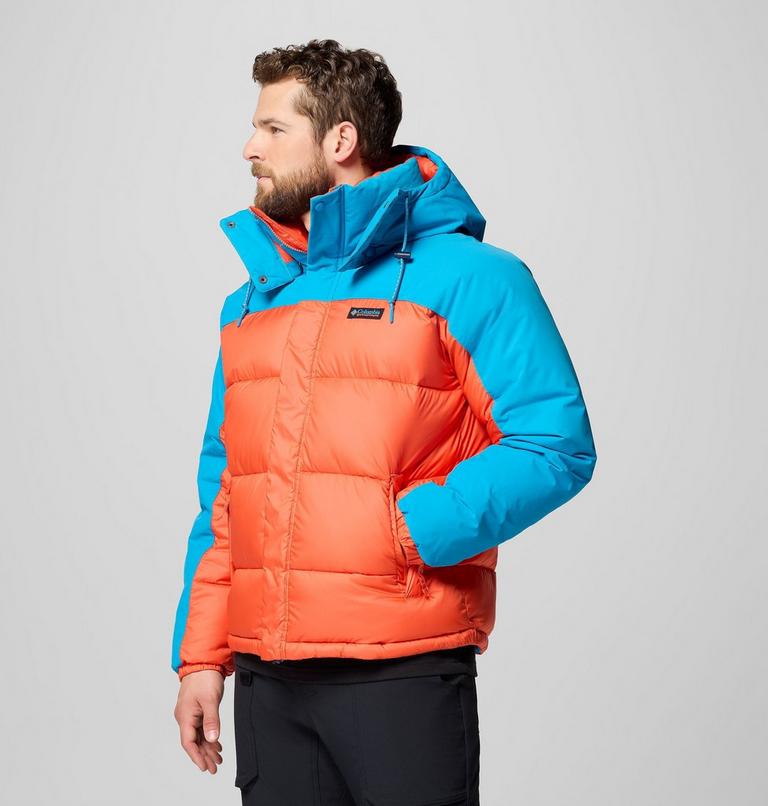 Men's Snowqualmie II Puffer Jacket, Color: Zing, Compass Blue, image 4