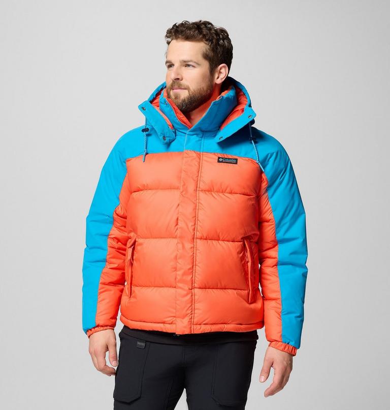 Men's Snowqualmie II Puffer Jacket, Color: Zing, Compass Blue, image 1