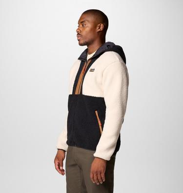 Backbowl II Remastered Sherpa Fleecejacke mit Kapuze für Männer, Color: Chalk, Black, image 8