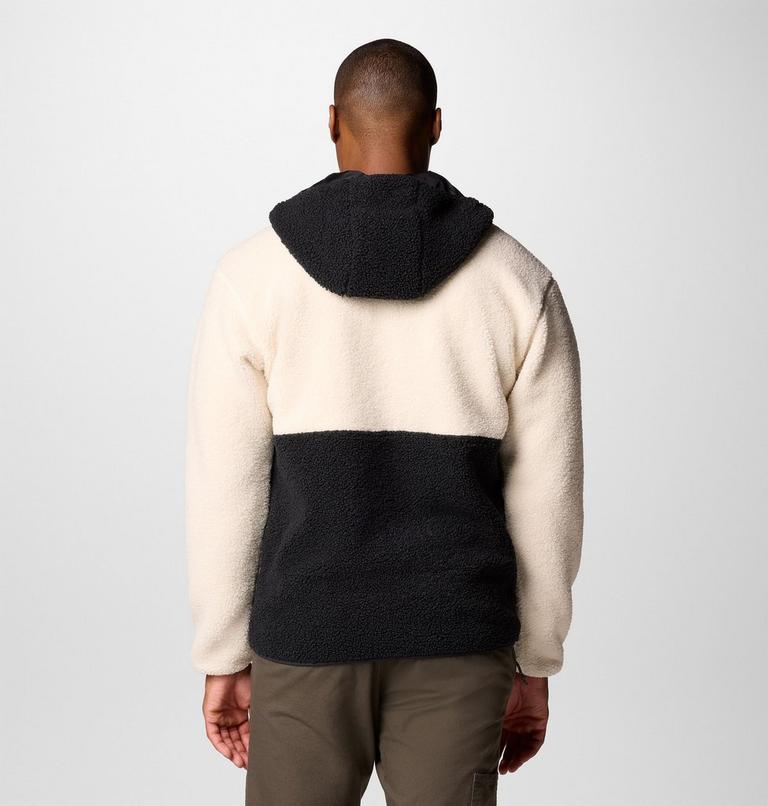 Veste Polaire en Sherpa à Capuche Backbowl II Remastered Homme, Color: Chalk, Black, image 2