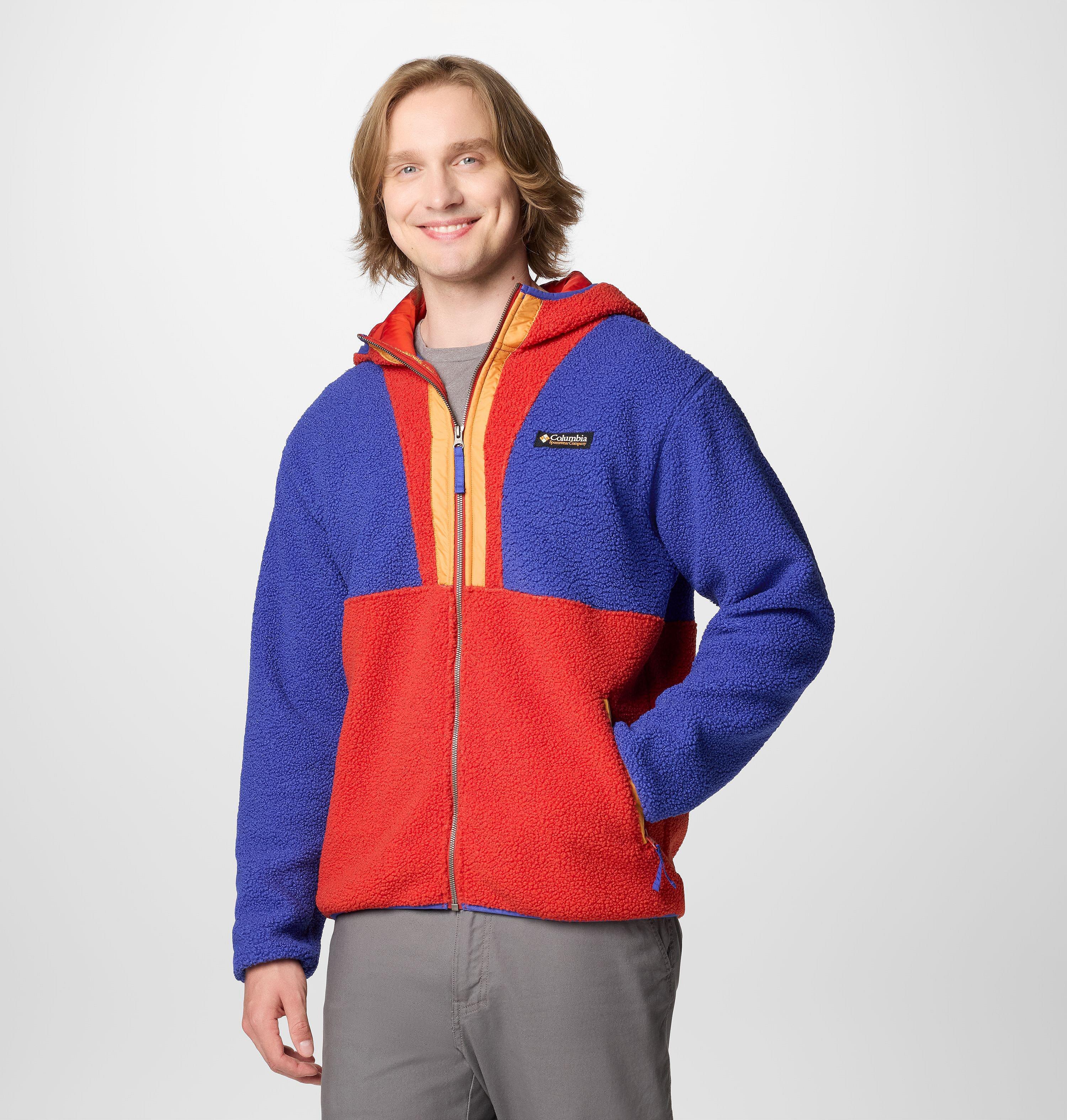 Men's Backbowl II Remastered Full Zip Fleece Hoodie | Columbia