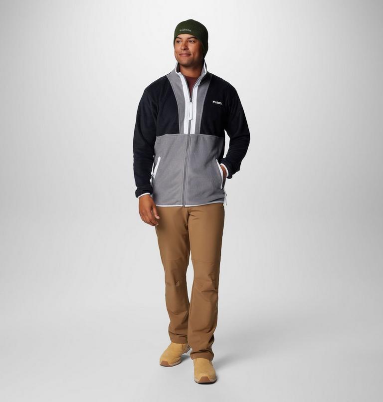 Veste Polaire Backbowl II Homme, Color: Black, City Grey, image 3