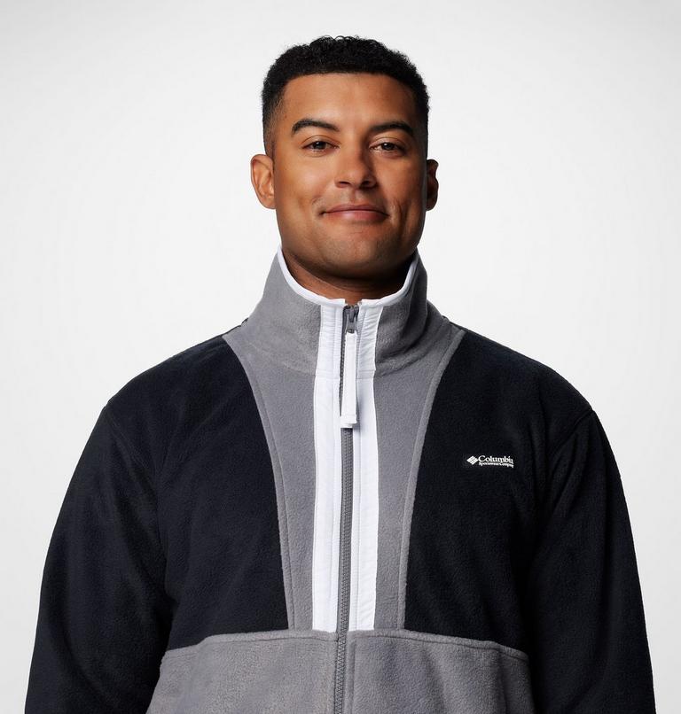 Veste Polaire Backbowl II Homme, Color: Black, City Grey, image 5