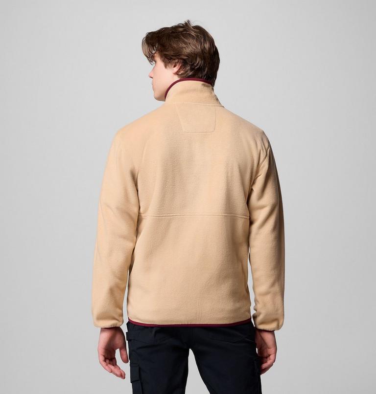 Men's Backbowl II Fleece Jacket, Color: Canoe, Tobacco, image 3
