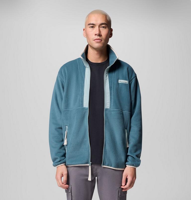 Men's Backbowl II Fleece Jacket, Color: Everblue, Crushed Blue, image 5