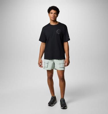 Unisex Wallowa Graphic T-Shirt, Color: Black, Seashells, image 2