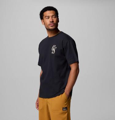 Unisex Wallowa Graphic T-Shirt, Color: Black Heritage Mini, image 12