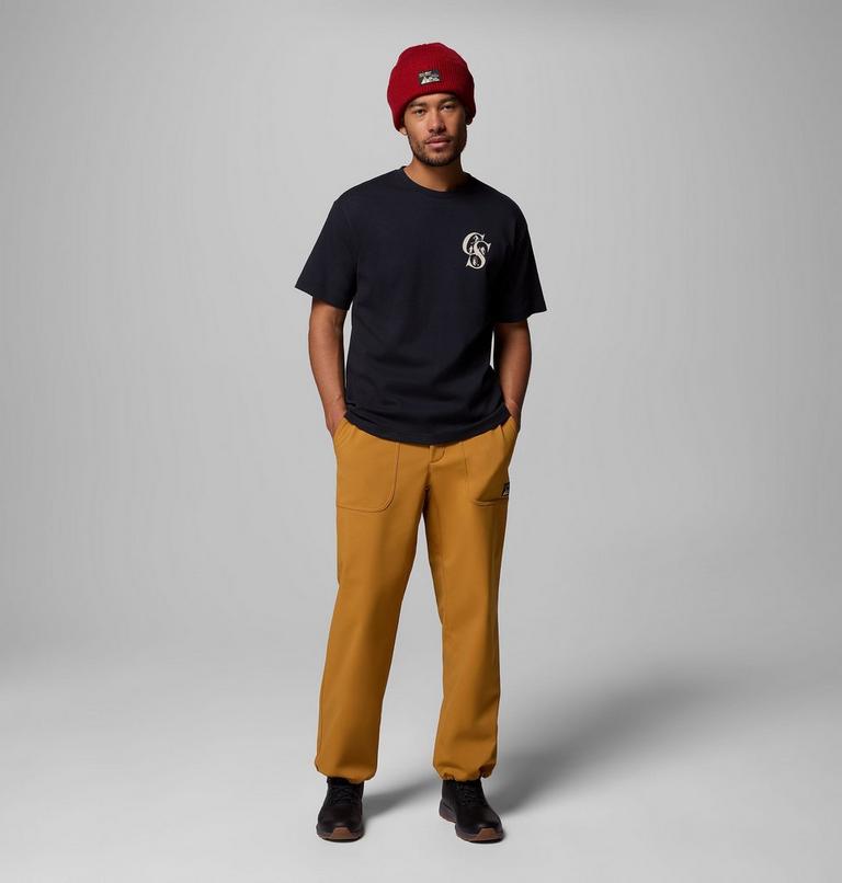 Unisex Wallowa Graphic T-Shirt, Color: Black Heritage Mini, image 2