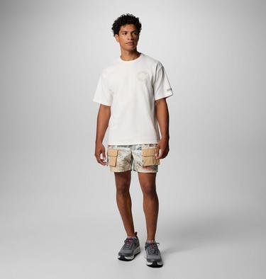 Unisex Wallowa Graphic T-Shirt, Color: Sea Salt, Seashells, image 7