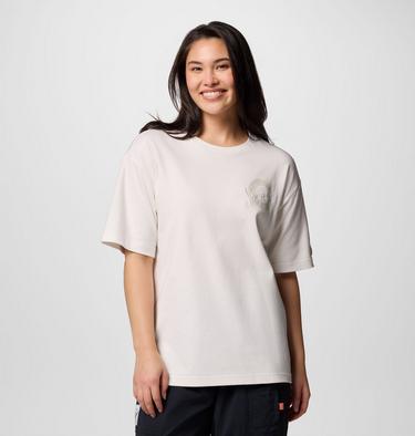 Unisex Wallowa Graphic T-Shirt, Color: Sea Salt, Seashells, image 6