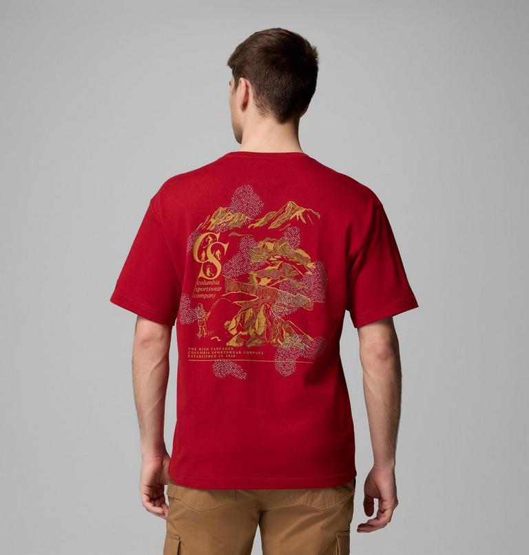 CSC Heritage Graphic Tee, Color: Red Dahlia Heritage Mini, image 1