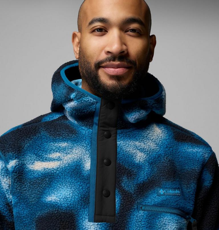 Helvetia Hoodie f&uuml;r M&auml;nner, Color: Phoenix Blue Dyeflow, image 5