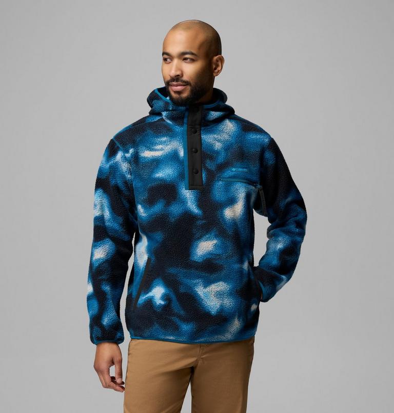 Helvetia Hoodie f&uuml;r M&auml;nner, Color: Phoenix Blue Dyeflow, image 1