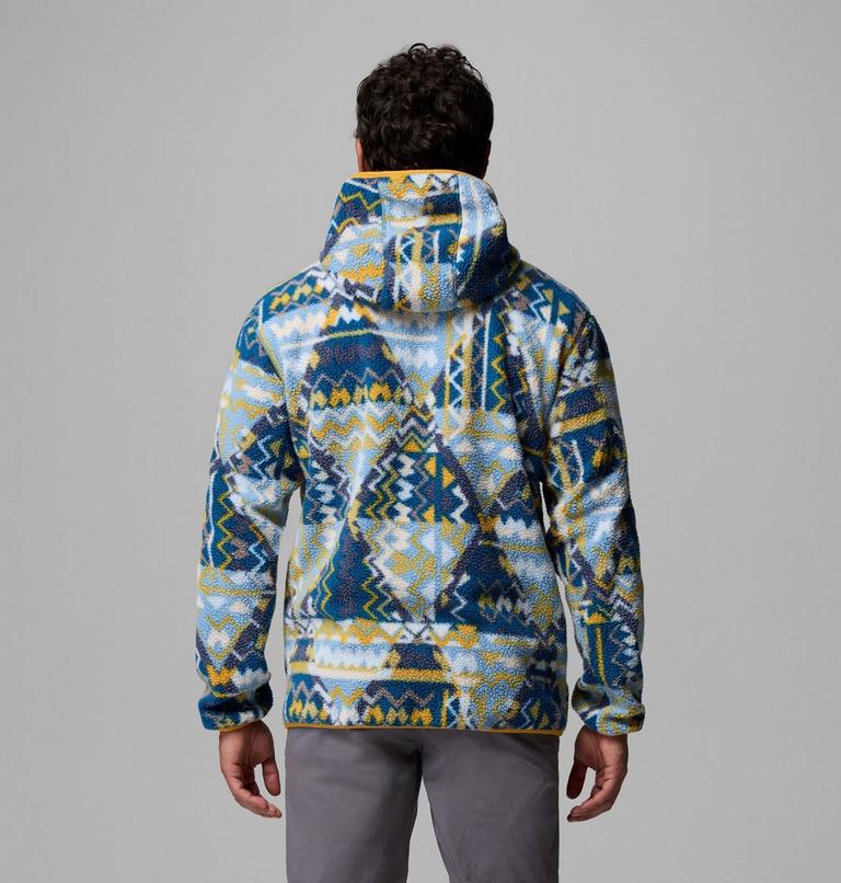 Helvetia Hoodie f&uuml;r M&auml;nner, Color: Phoenix Blue Geomix, image 3