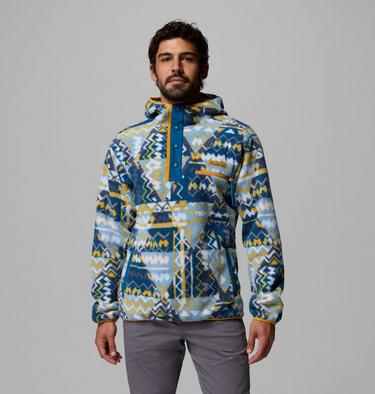 Helvetia Hoodie f&uuml;r M&auml;nner, Color: Phoenix Blue Geomix, image 1
