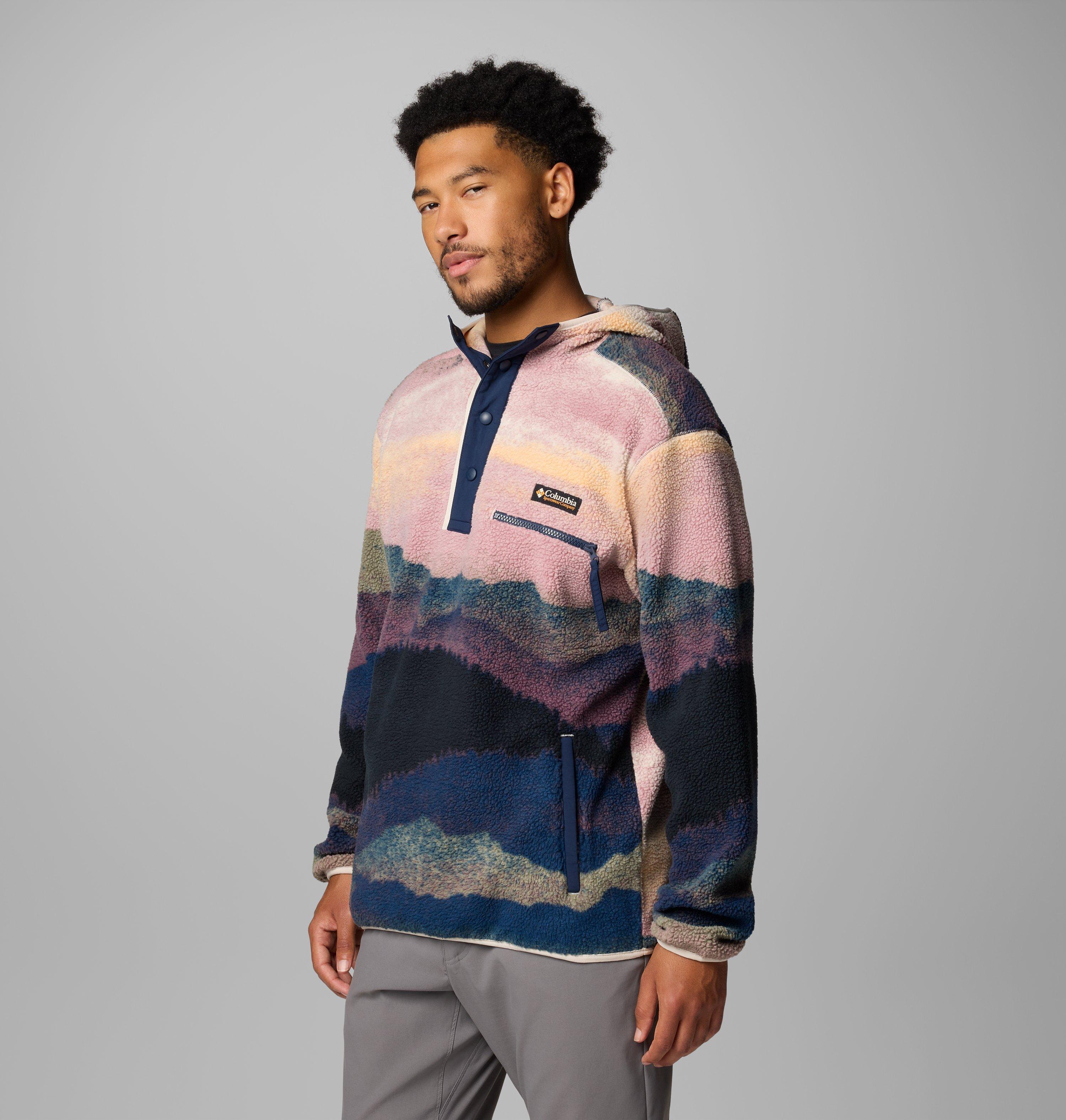 Men's Helvetia II Printed Fleece Hoodie 5