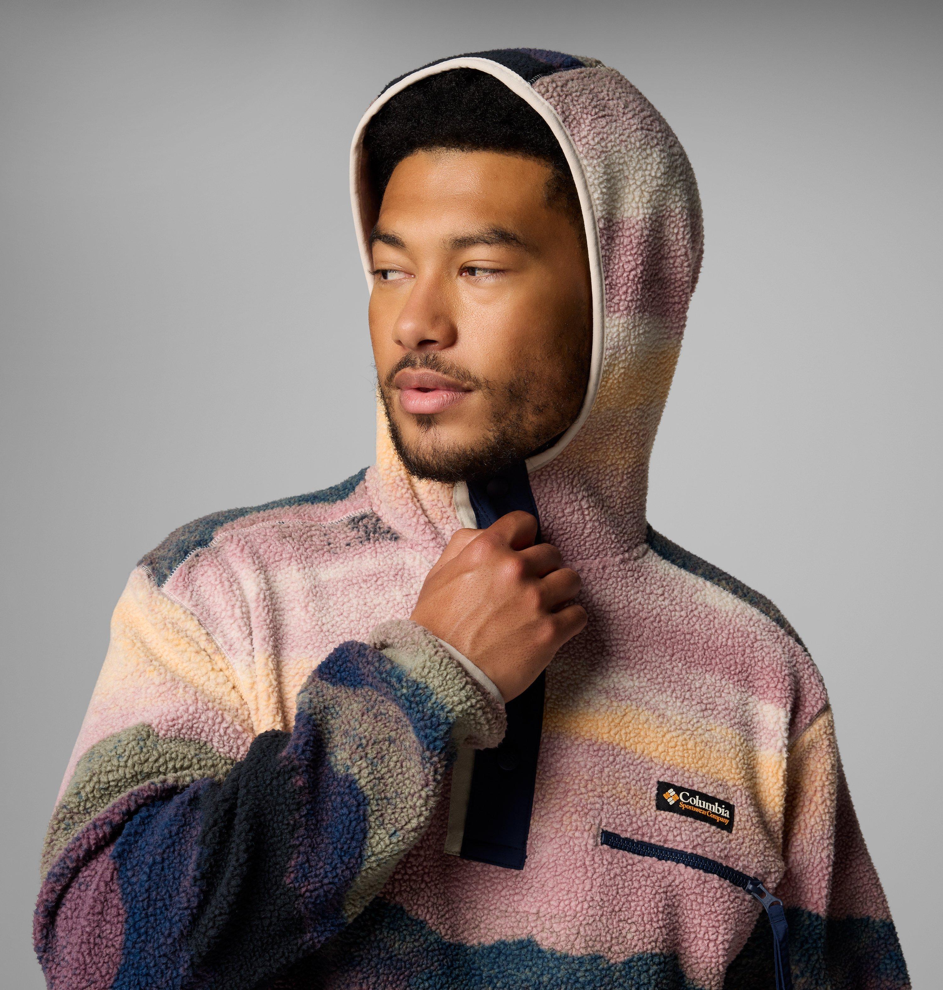 Men's Helvetia II Printed Fleece Hoodie 6