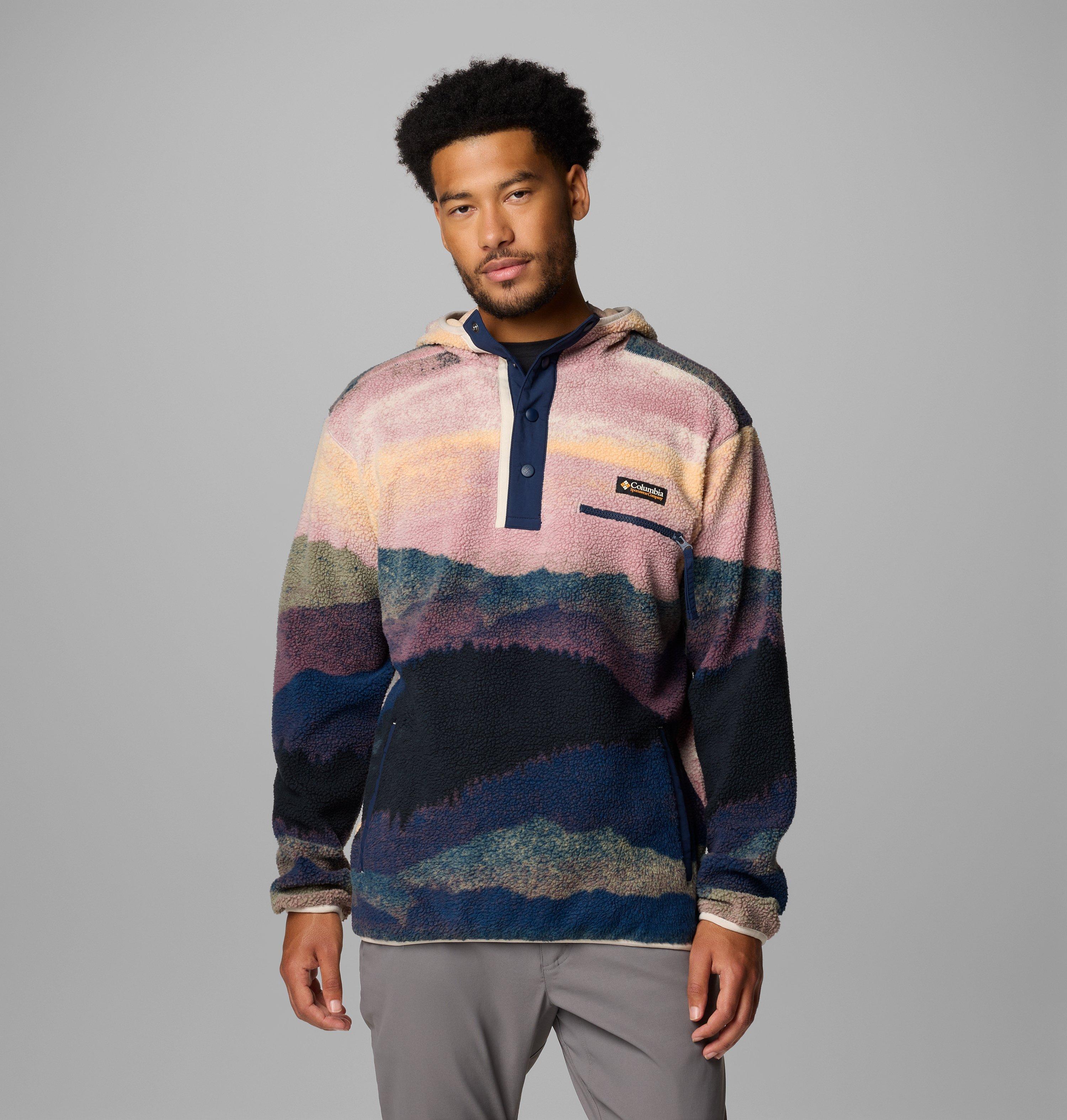 Men's Helvetia II Printed Fleece Hoodie 1