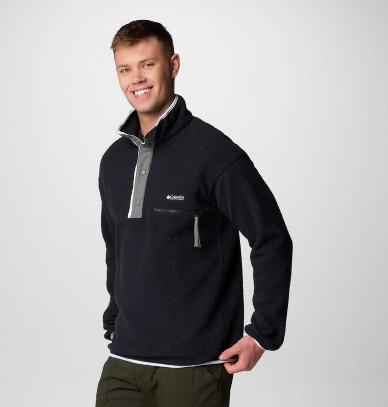 Helvetia II Half Snap Fleece, Color: Black, image 4
