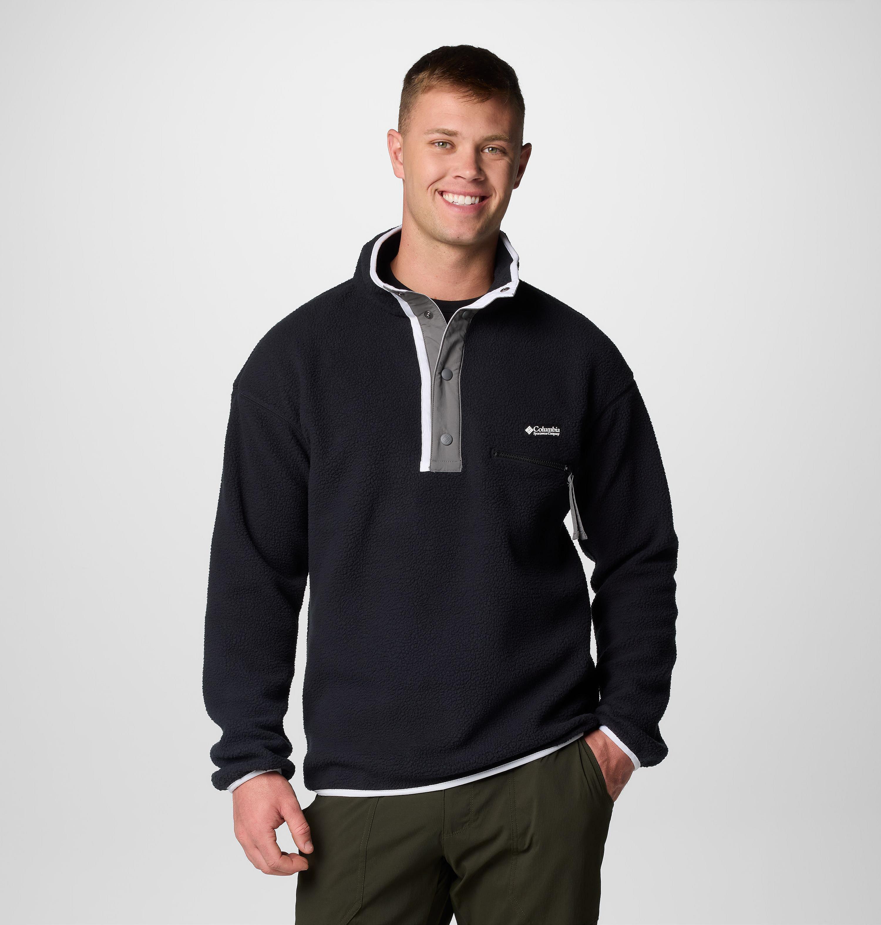 Columbia Men's Helvetia  II Half Snap Fleece Pullover-