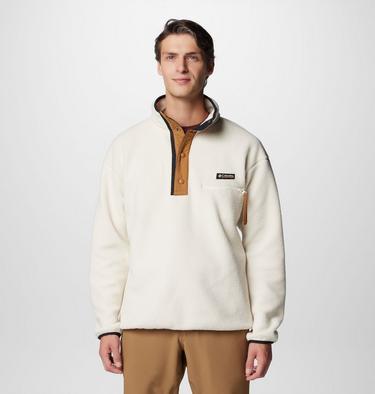 Men's Helvetia Streetwear Fleece, Color: Chalk, image 15