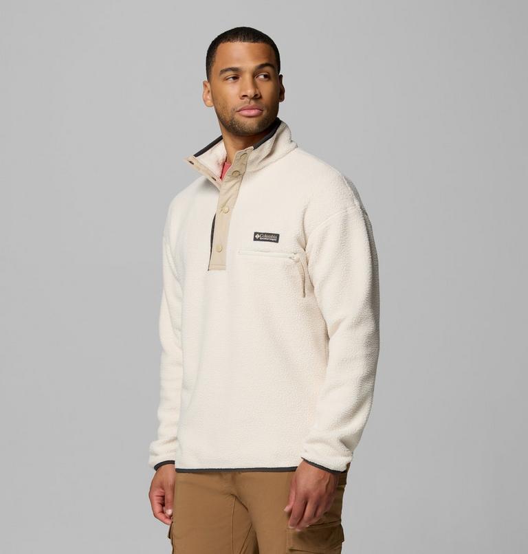 Men's Helvetia Streetwear Fleece, Color: Chalk, image 4