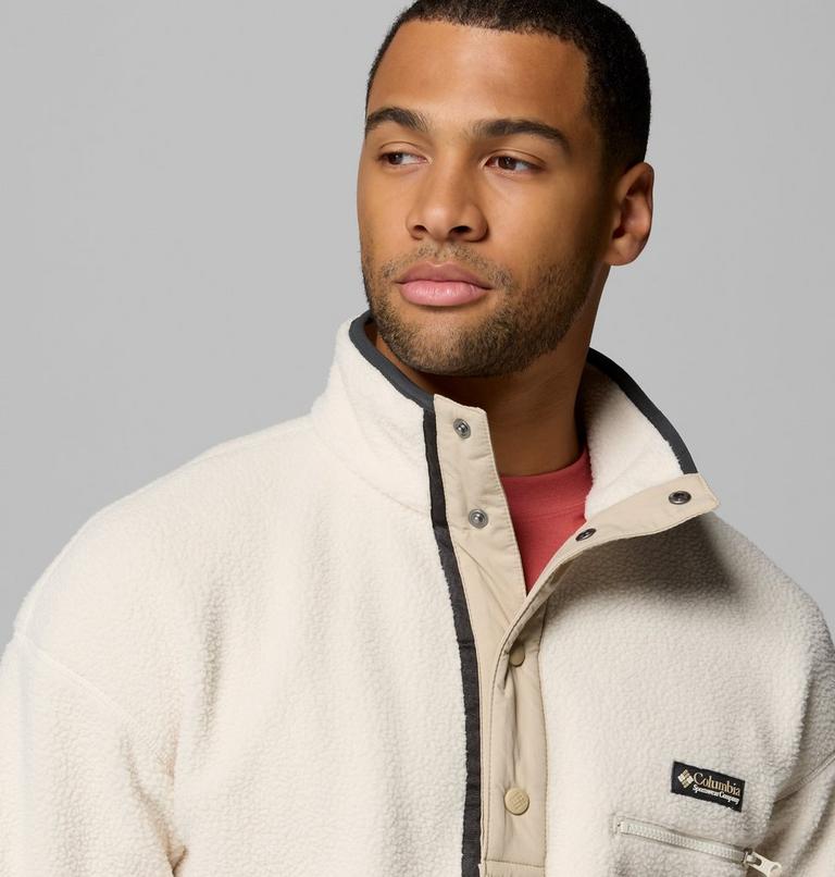 Men's Helvetia Streetwear Fleece, Color: Chalk, image 5