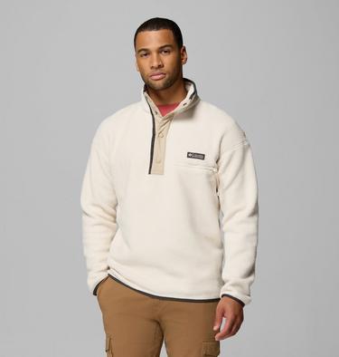 Men's Helvetia Streetwear Fleece, Color: Chalk, image 9