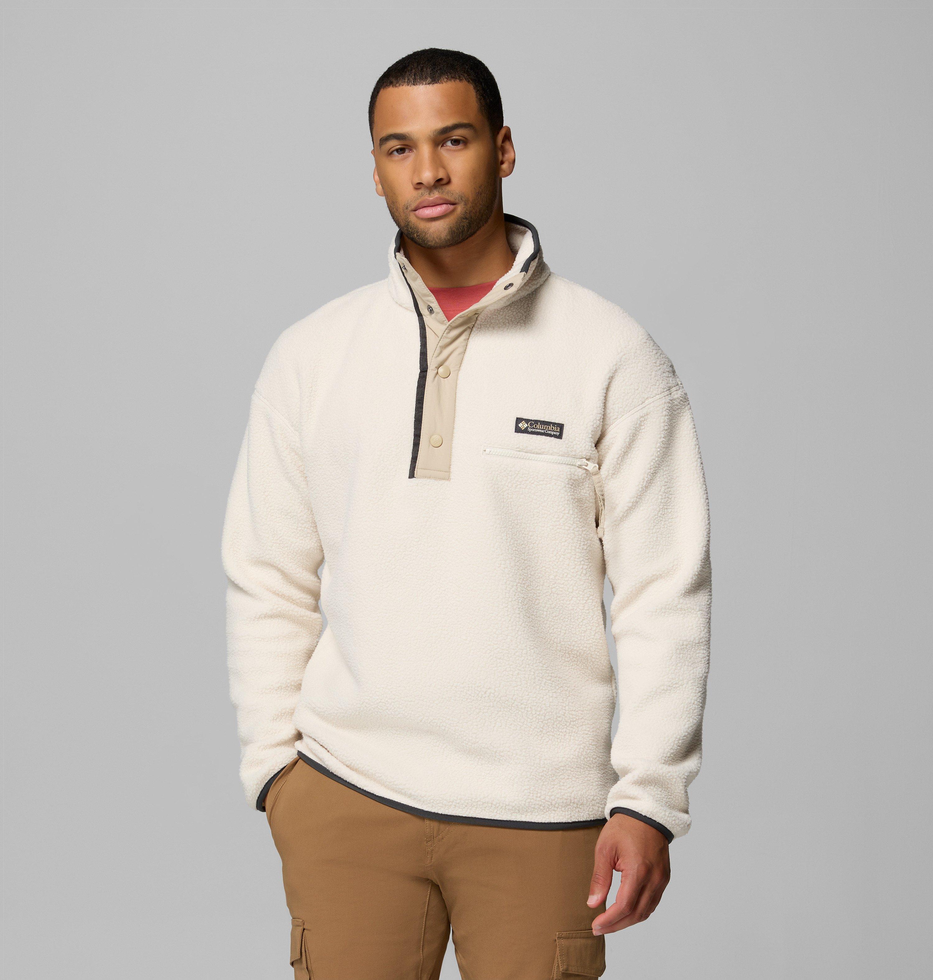 Columbia Sportswear Men's White Columbia - Helvetia™ Streetwear Fleece - Chalk Xxl