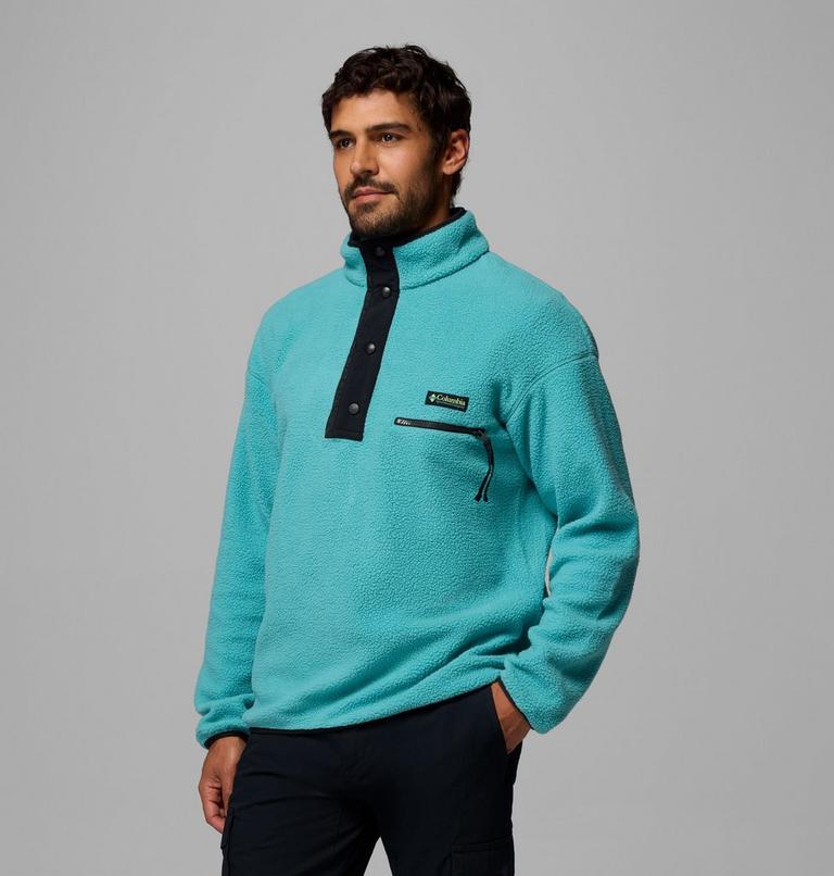 Helvetia Half Snap Fleece f&uuml;r M&auml;nner, Color: Teal, image 4