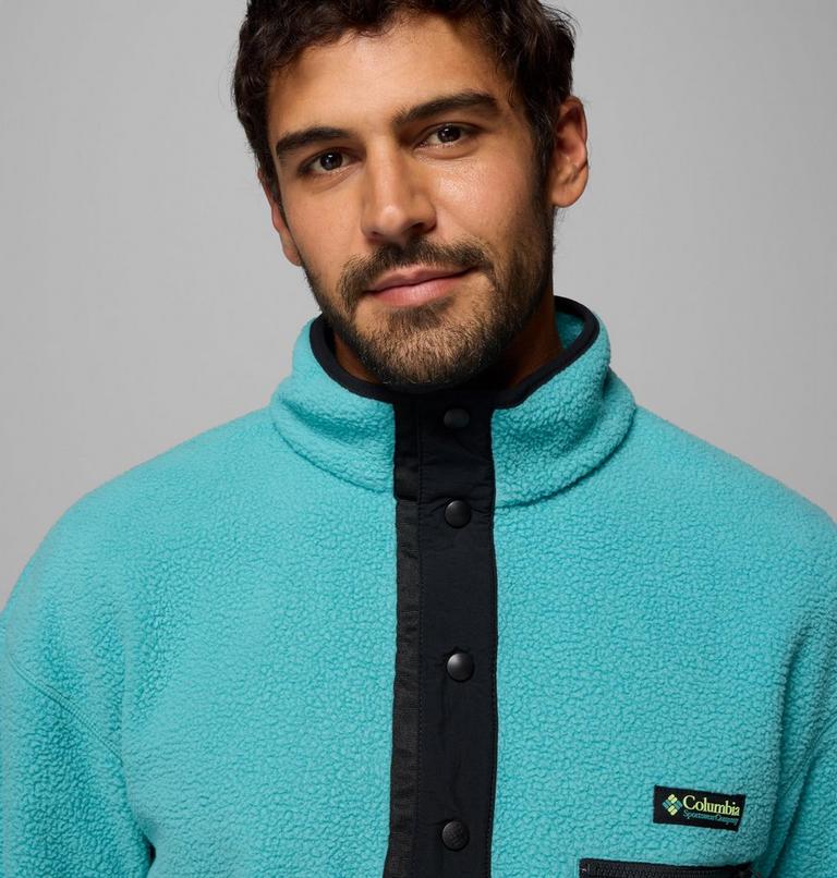 Helvetia Half Snap Fleece f&uuml;r M&auml;nner, Color: Teal, image 5